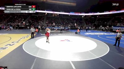 I-152 lbs Quarterfinal - Griffin Laplante, St. Francis vs John De La Rosa, Brentwood