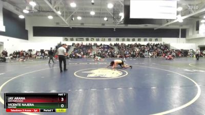 150 lbs Champ. Round 3 - Jay Arana, San Fernando vs Vicente Najera, Mayfair