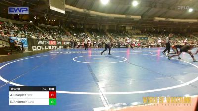 92 lbs Round Of 64 - Jace Sharples, Ogden's Outlaws Wrestling Club vs Eli Anderson, Dakota Boyz Wrestling Club