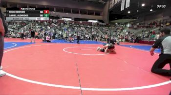 182 lbs Quarterfinal - Daniel Aldridge, Saints Wrestling Club vs Beck Bodson, Spartan Wrestling Academy