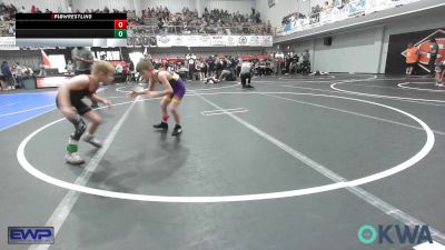 60 lbs Semifinal - Klasen Couch, Vian Wrestling Club vs Connor Carrington, Sallisaw Takedown Club