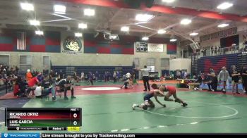 106 lbs Quarterfinal - Ricardo Ortiz, Imperial vs Luis Garcia, Cienega