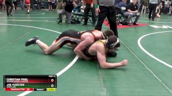 157 lbs Cons. Round 5 - Christian Friel, Hoover (North Canton) vs Joe Marconi, Avon Lake