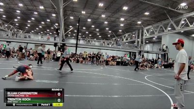 138 lbs Round 6 (8 Team) - Elijah Carrington, Savage King Pins vs Trenton Koch, Ohio Gold