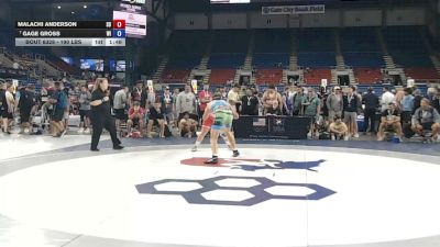 190 lbs Cons. Rd Of 32 - Malachi Anderson, South Dakota vs Gage Gross, Wisconsin