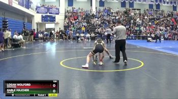 106 lbs Champ. Round 2 - Logan Wolford, BERKSHIRE vs Gable Majcher, Yale HS