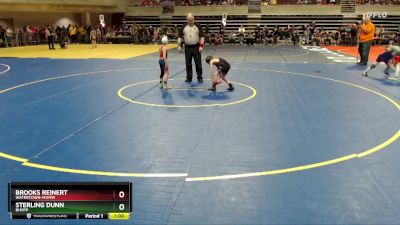 50 lbs Cons. Round 3 - Brooks Reinert, Watertown-Mayer vs Sterling Dunn, BHVPP