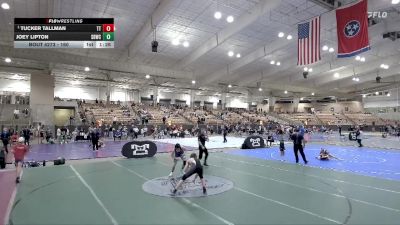 160 lbs Quarterfinal - Tucker Tallman, Team Tallman vs Joey Lipton, Smoky Bear Wrestling Club