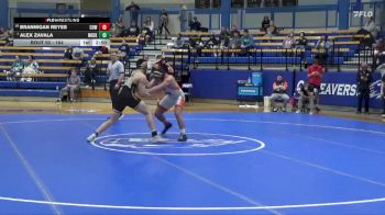 184 lbs Cons. Round 2 - Alex Zavala, Northeast Oklahoma vs Brannigan Reyes, Cowley College
