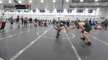 190 lbs Round 3 (4 Team) - Kyler Crooks, St. Paris Graham vs Abrahm Taylor, Top Level
