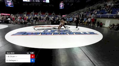 165 lbs Rnd Of 64 - Bradyn Dryer, OH vs Dario Gallegos, CO