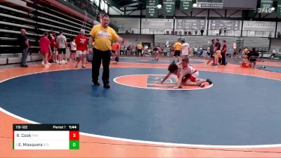 119-122 lbs 1st Place Match - Edgar Mosquera, Beat The Streets vs Riddick Cook, PSF Wrestling Academy