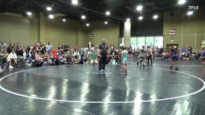 75 lbs Round 4 (6 Team) - Liam Crousillac, Gulf Coast WC vs Drake Worley, Rabbit WC
