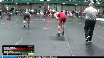 157 lbs Cons. Round 2 - Ross Arch, Northern Illinois University vs Daniel Segura, Ohio University