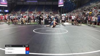 170 lbs Rnd Of 64 - Luke Johnson, Michigan vs Elijah Hawes, Utah