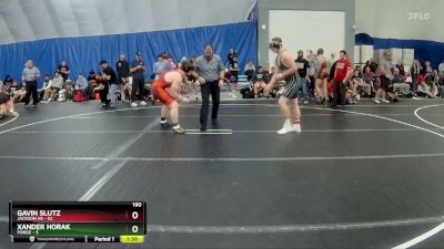 190 lbs Round 1 (8 Team) - Gavin Slutz, Jackson HS vs Xander Horak, FORGE