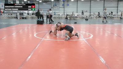 115 lbs Round 5 (4pm Saturday) - Nathan Fenner, PA USA vs Sebastian Cisneros, Cali Red