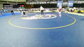 Boys 1B/2B 157 Champ. Round 1 - Sully Tillman, Tonasket vs Sawyer Evans, Cle Elum