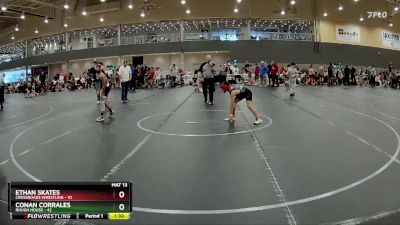 84 lbs Round 3 (6 Team) - Ethan Skates, Crossroads Wrestling vs Conan Corrales, Rough House