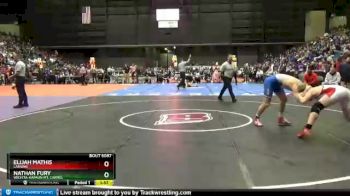 5A - 182 lbs Champ. Round 1 - Nathan Fury, Wichita-Kapaun Mt. Carmel vs Elijah Mathis, Lansing