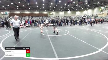 102 lbs Quarterfinal - Porter Swan, All In Wr Ac vs Lytning Hazen, Bay Area Dragons