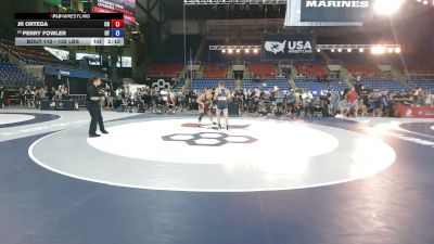 132 lbs Champ. Rd Of 128 - Jr Ortega, Colorado vs Perry Fowler, Utah