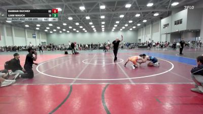 106 lbs Consi Of 8 #1 - Damian DuChez, MD vs Liam Mauch, VA