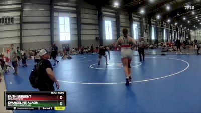 170 lbs Quarterfinal - Faith Sergent, Berlin Heights vs Evangeline Alasin, Relentless Wrestling