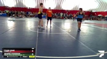 285 lbs Round 2 (4 Team) - George Stockman, Pequot Lakes/Pine River Backus vs Tyler Lease, Canton 2