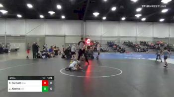 40 lbs Prelims - Cooper Corbett, Roundtree vs Jayvis Abetya, New Mexico