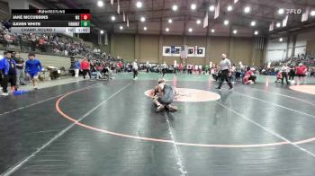 120 lbs Champ. Round 1 - Gaven White, Farmington vs Jake Mccubbins, Millard South