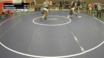 138 lbs Cons. Round 2 - Hudson Piper, Bend vs Jordan Hipps, Rogers