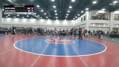 100 lbs Semis - Jaxon Lewis, Stronghold vs Axel Cuevas, Betterman Elite Wrestling