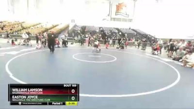 90 lbs Quarterfinal - William Lamson, Baldwinsville Wrestling vs Easton Joyce, Wellsville You Wrestling Club