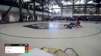 127-137 lbs Quarterfinal - Dawson Hull, Blue Line Training Academy vs Holden Barr, Mattoon Youth WC