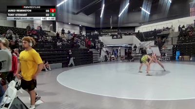 165 lbs Champ. Round 2 - Jared Remington, Unattached vs Tony Stewart, Northeastern Oklahoma