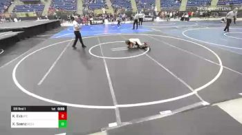 73 lbs Rr Rnd 1 - Kellen Eva, Atc vs Xzavier Saenz, ReZults Wrestling