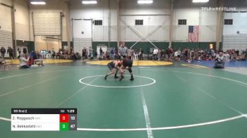 110 lbs Prelims - Zech Roggasch, Sidney Wrestling Club vs Nico Bekkadahl, GRIT