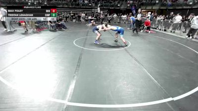 128 lbs Consi Of 8 #2 - Max Foley, Rhino Wrestling vs Tristan Lenaghan, Compete Wrestling Academy