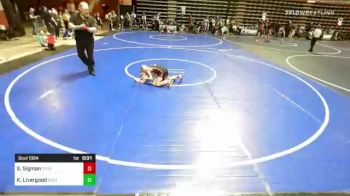 70 lbs Consolation - Sullivan Sigman, Sturgis vs Kaiden Livergood, Rustler WC