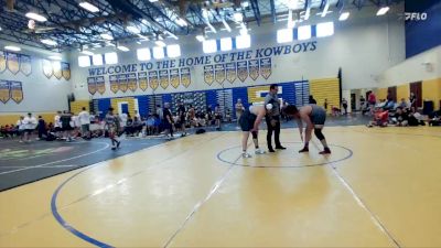 285 lbs Round 6 (8 Team) - Joseph Schulze, The Outsiders vs Jaiyden Ventura, Cypress Creek