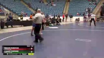 125 lbs Cons. Round 3 - Conner Diamond, Lindsey Wilson vs Trevor Marsman, Cornerstone