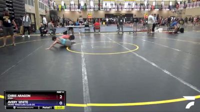 152 lbs Cons. Round 3 - Chris Aragon, Iowa vs Avery White, Viking Wrestling Club (IA)