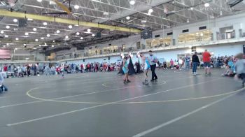 90 lbs Round 3 (6 Team) - Zaina Albadri, Missouri Black vs Elle Changaris, Swag Girls