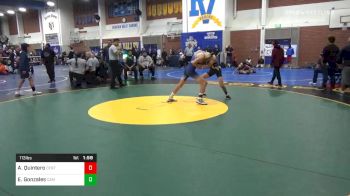 113 lbs Consolation - Aldo Quintero, Centennial Corona vs Emilio Gonzales, Camarillo