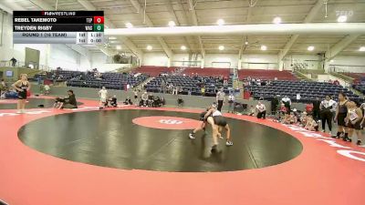 85 lbs Round 1 (16 Team) - REBEL TAKEMOTO, Team Pride vs Treyden Rigby, Wasatch