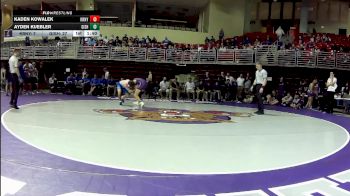 126 lbs Placement Matches (16 Team) - Ayden Kuebler, Grand Island vs Kaden Kowalek, Kearney