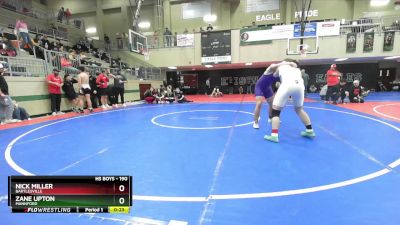 190 lbs Cons. Round 3 - Zane Upton, MANNFORD vs Nick Miller, BARTLESVILLE