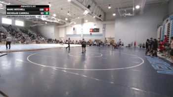 285 lbs 2nd Wrestleback (16 Team) - Nicholas Carroll, East Coweta HS vs Marc Mitchell, Carrollton