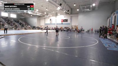 285 lbs 2nd Wrestleback (16 Team) - Nicholas Carroll, East Coweta HS vs Marc Mitchell, Carrollton